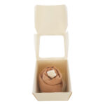 Cupcake Mini Ecru: 1x romper zand en 1 paar ecru sokken