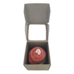 Cupcake Mini Grijs: 1x romper koper en 1 paar witte sokken