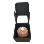 Cupcake Mini Zwart: 1x romper pinkstone en 1 paar witte sokken