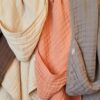 Badcape Wrinkled | Rosewood - Afbeelding 4