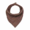 Slabbetje Bandana Wrinkled | Chestnut - Afbeelding 3