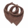 Slabbetje Bandana Wrinkled | Chestnut