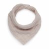 Slabbetje Bandana Wrinkled | Nougat - Afbeelding 3